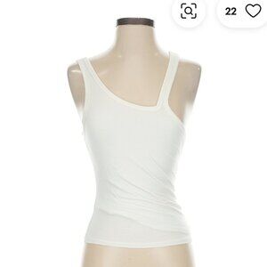 Privacy Please Cream XS Tank Top Excellent Condition!
